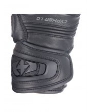 Oxford Cypher 1.0 Short Leather Motorcycle Glove at JTS Biker Clothing